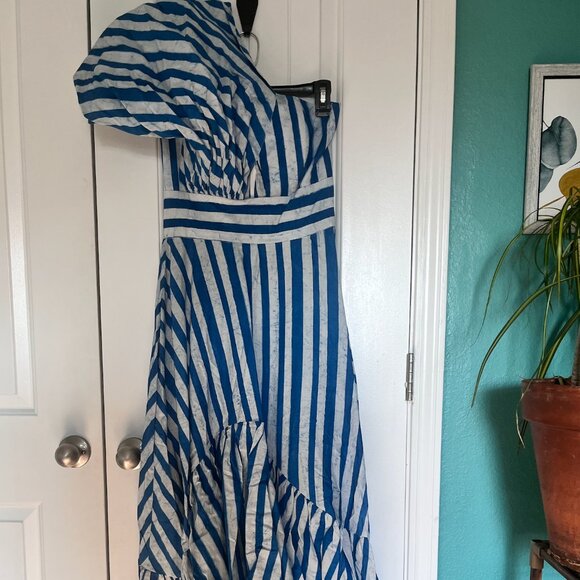 Sika Blue Beeko Dress Handmade - Like New - Picture 6 of 8